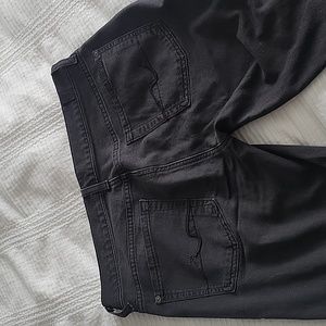 7 For All Mankind The Skinny Jean Black Size 29